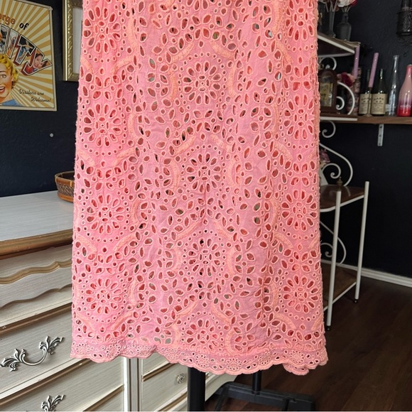 Johnny Was Eyelet Sleeveless Blouse Small - Picture 10 of 10